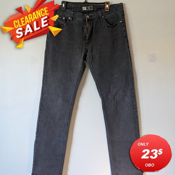 Other - TOLL Men's Jeans Black 36 x 34